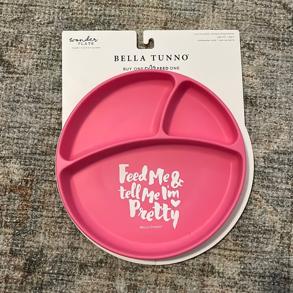 Nwt Bella Tunno wonder plate